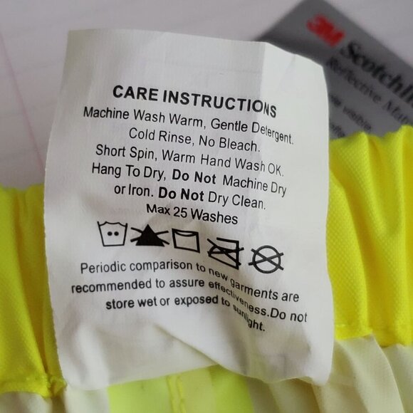 Occunomix XL Lux-Tenr High-Visibility ANSI/ISEA 107-2010 Class E Rain Pants - Picture 4 of 10